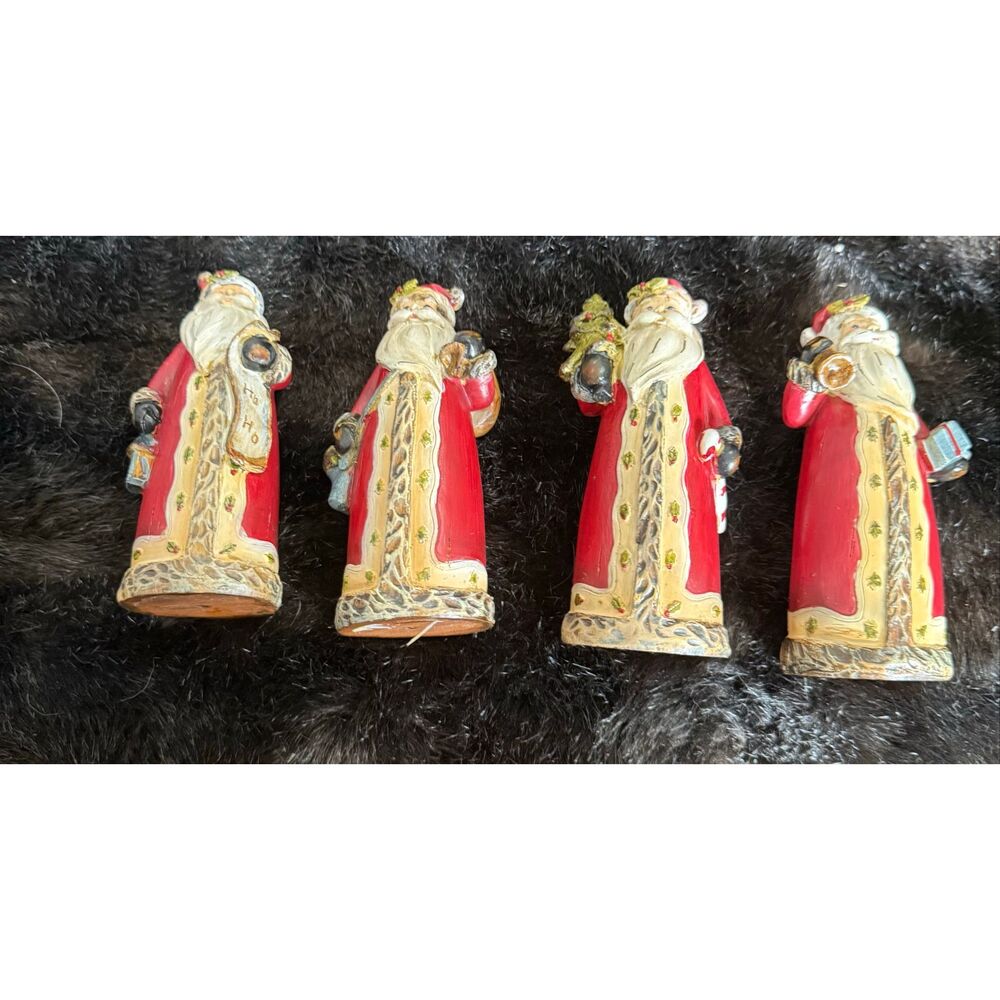 Christmas Santa Clause Resin Figure Tii Collections Brand 8 Inch X 4